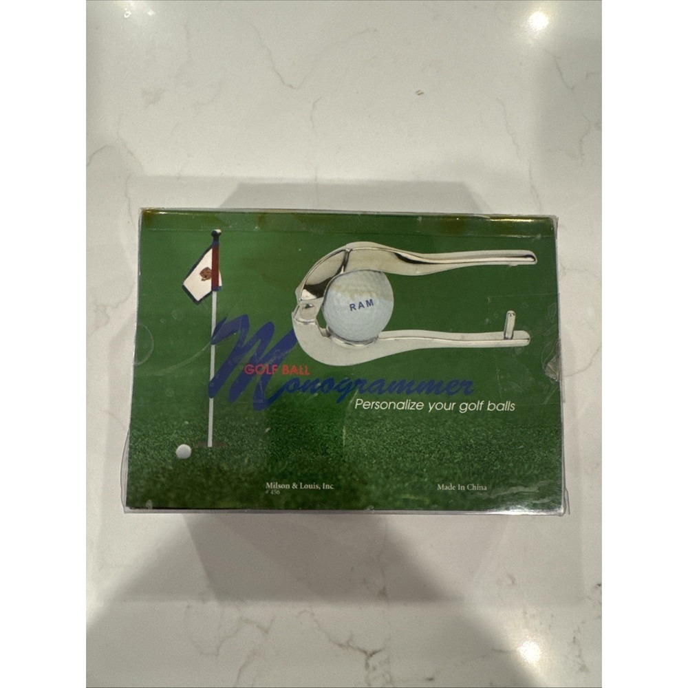 Milson & Louis Golf Ball Monogrammer